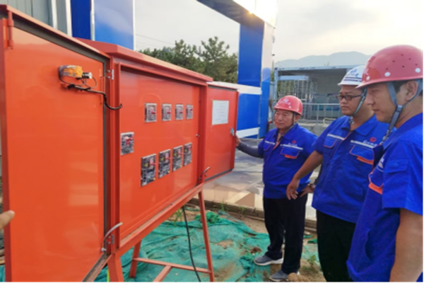 三分公司多舉措確保連陰雨期間施工安全